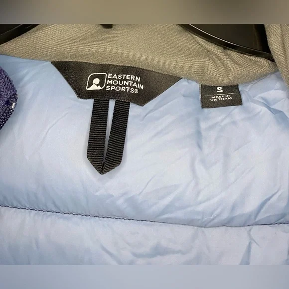 Eastern Mountains Sports EMS Downtek Goose Down Puffer Jacker Size Small Navy - Picture 6 of 7